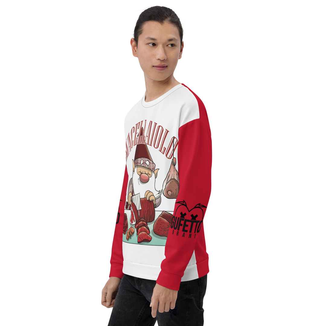 Felpa unisex Uomo/Donna MACELLAIOLO - Gufetto Brand 