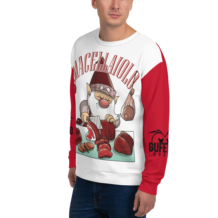 Felpa unisex Uomo/Donna MACELLAIOLO - Gufetto Brand 