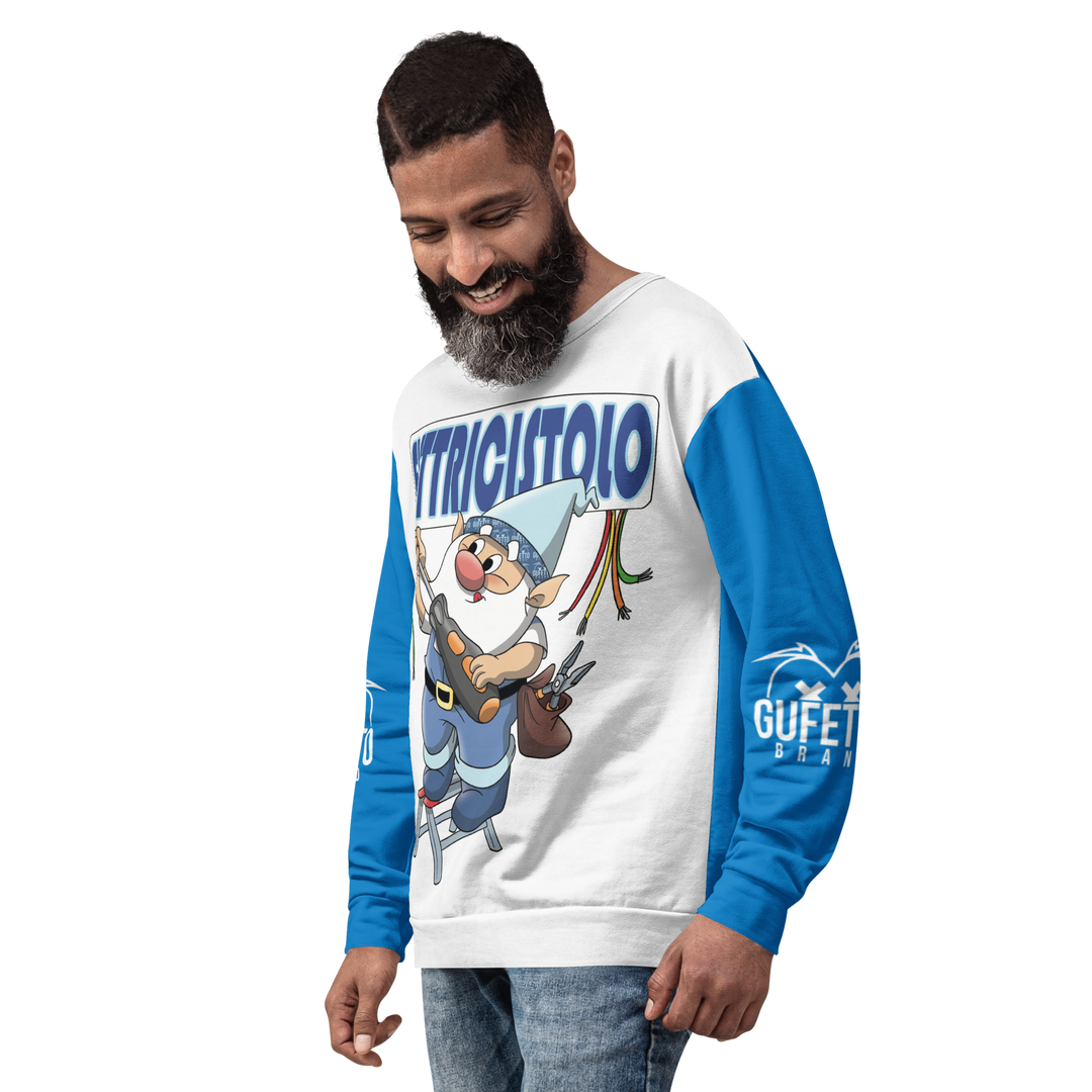 Felpa unisex Uomo/Donna ELETTRICISTOLO - Gufetto Brand 