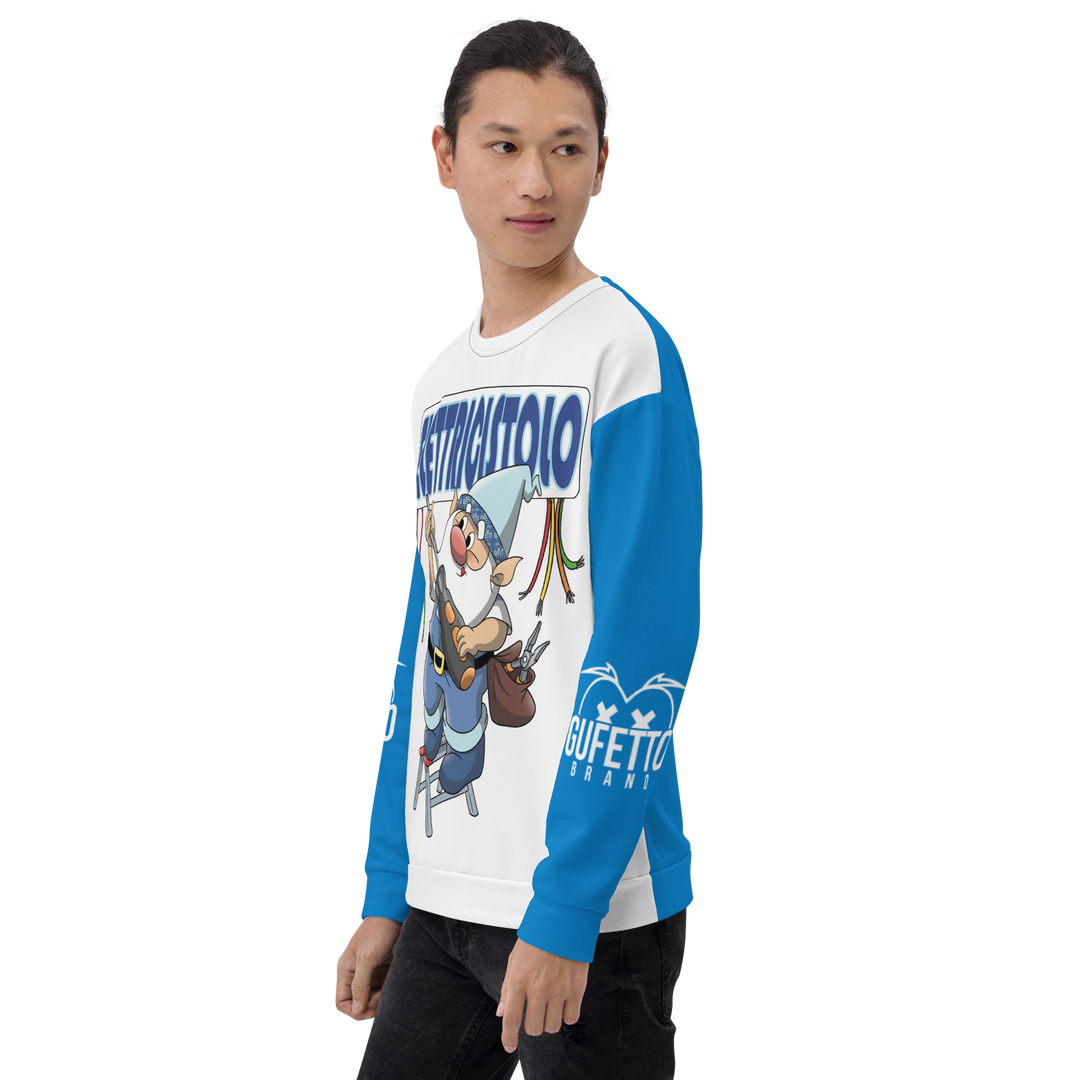 Felpa unisex Uomo/Donna ELETTRICISTOLO - Gufetto Brand 