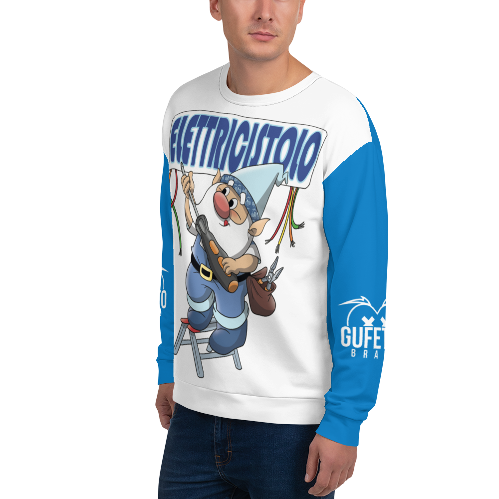 Felpa unisex Uomo/Donna ELETTRICISTOLO - Gufetto Brand 