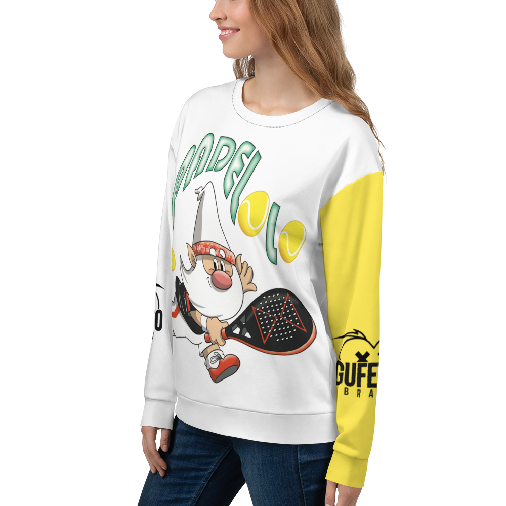 Felpa unisex Uomo/Donna PADELOLO - Gufetto Brand 