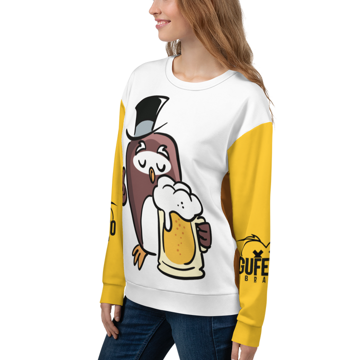 Felpa unisex Uomo/Donna GUFETTO BIRRA - Gufetto Brand 