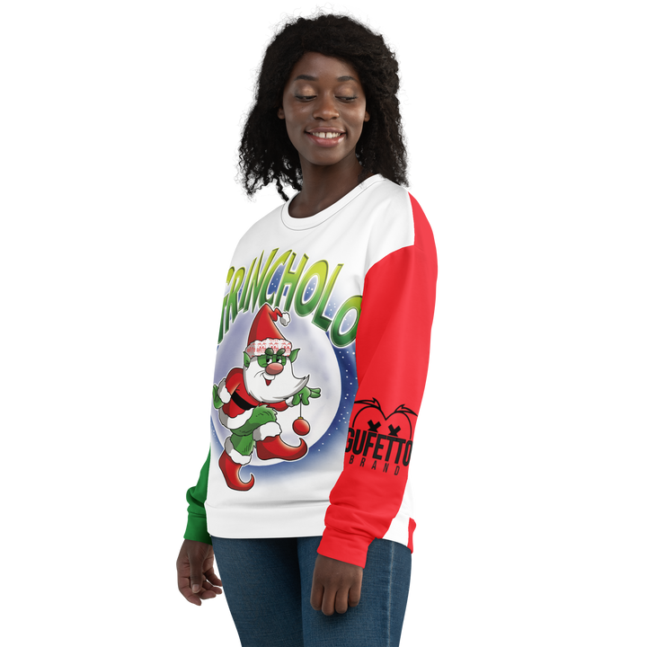 Felpa unisex Uomo/Donna GRINCHOLO - Gufetto Brand 