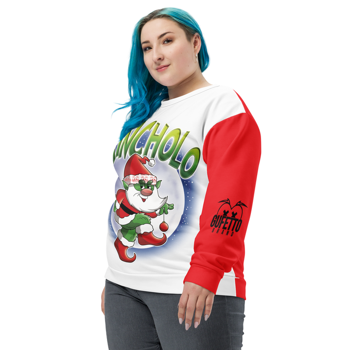 Felpa unisex Uomo/Donna GRINCHOLO - Gufetto Brand 
