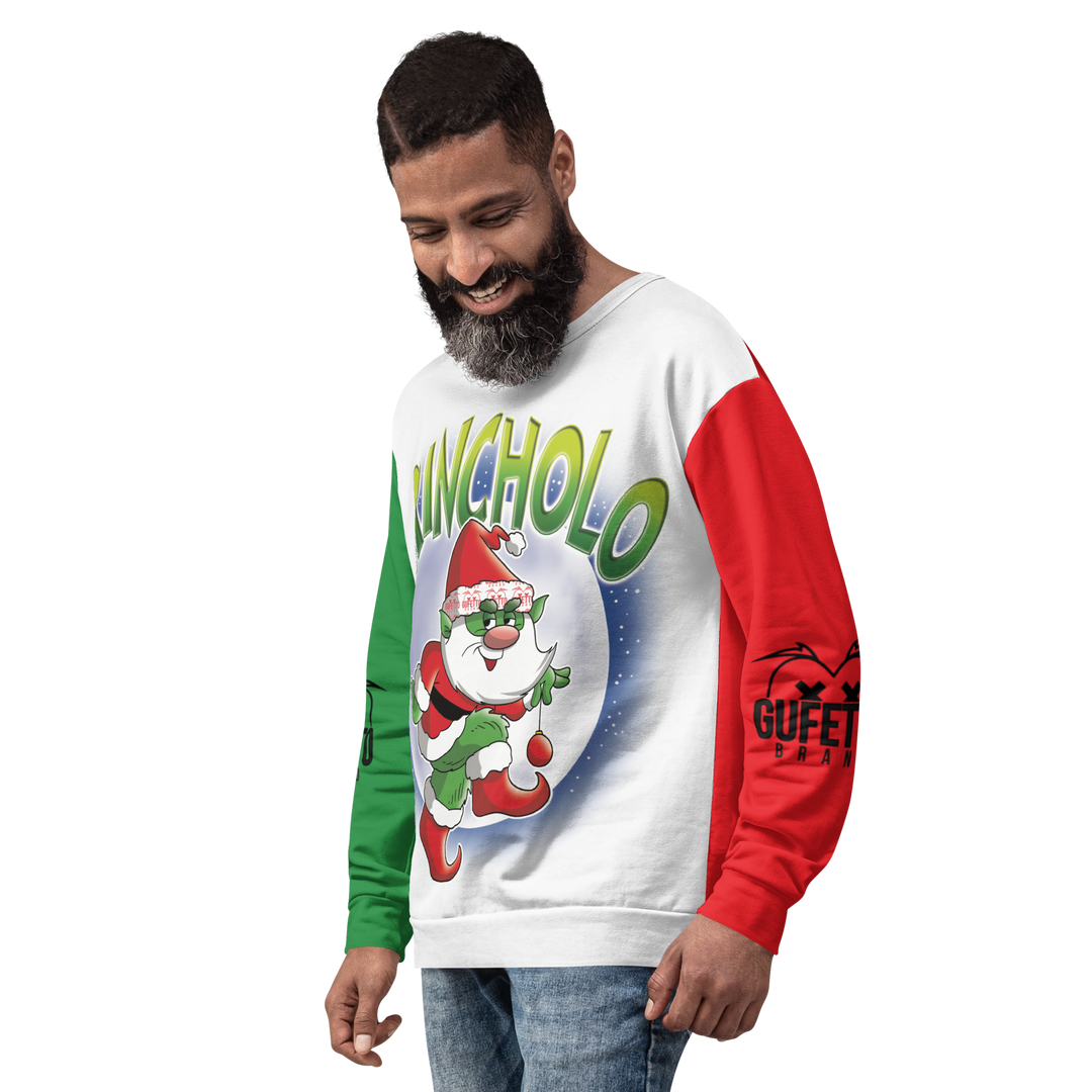 Felpa unisex Uomo/Donna GRINCHOLO - Gufetto Brand 