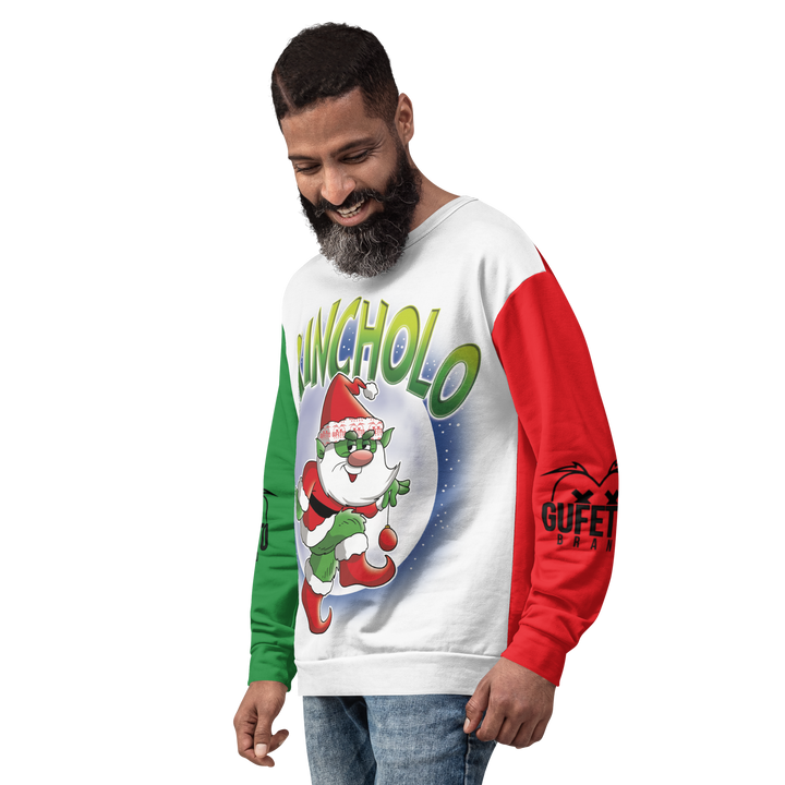 Felpa unisex Uomo/Donna GRINCHOLO - Gufetto Brand 