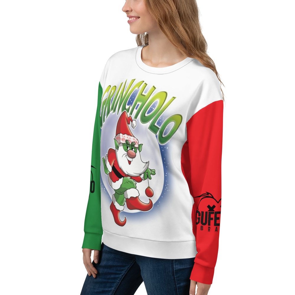 Felpa unisex Uomo/Donna GRINCHOLO - Gufetto Brand 
