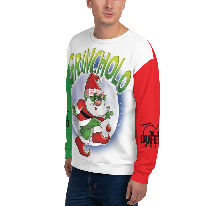 Felpa unisex Uomo/Donna GRINCHOLO - Gufetto Brand 