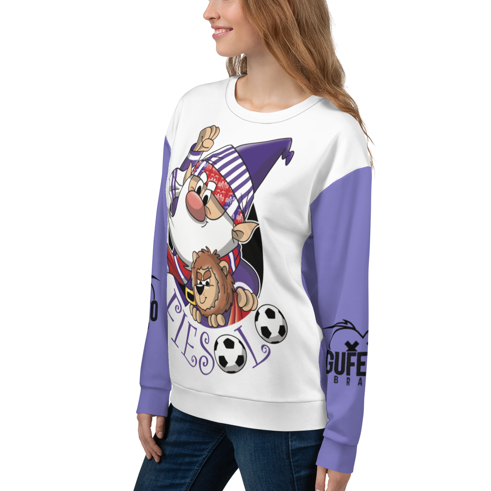 Felpa unisex Uomo/Donna FIESOLO - Gufetto Brand 