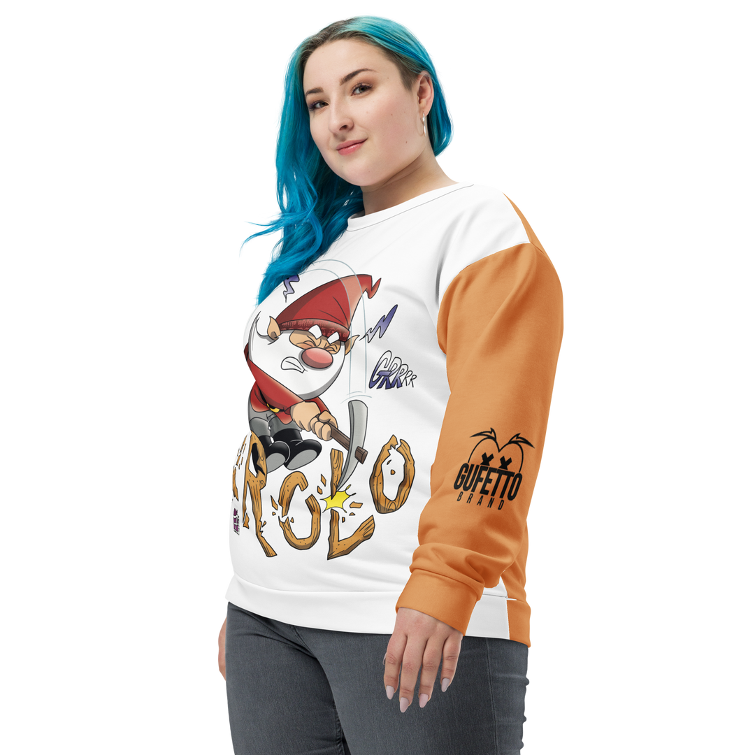 Felpa unisex Uomo/Donna Irolo - Gufetto Brand 