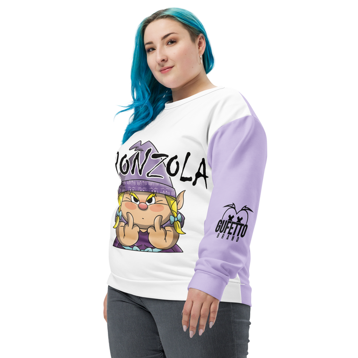 Felpa unisex Uomo/Donna STRONZOLA - Gufetto Brand 