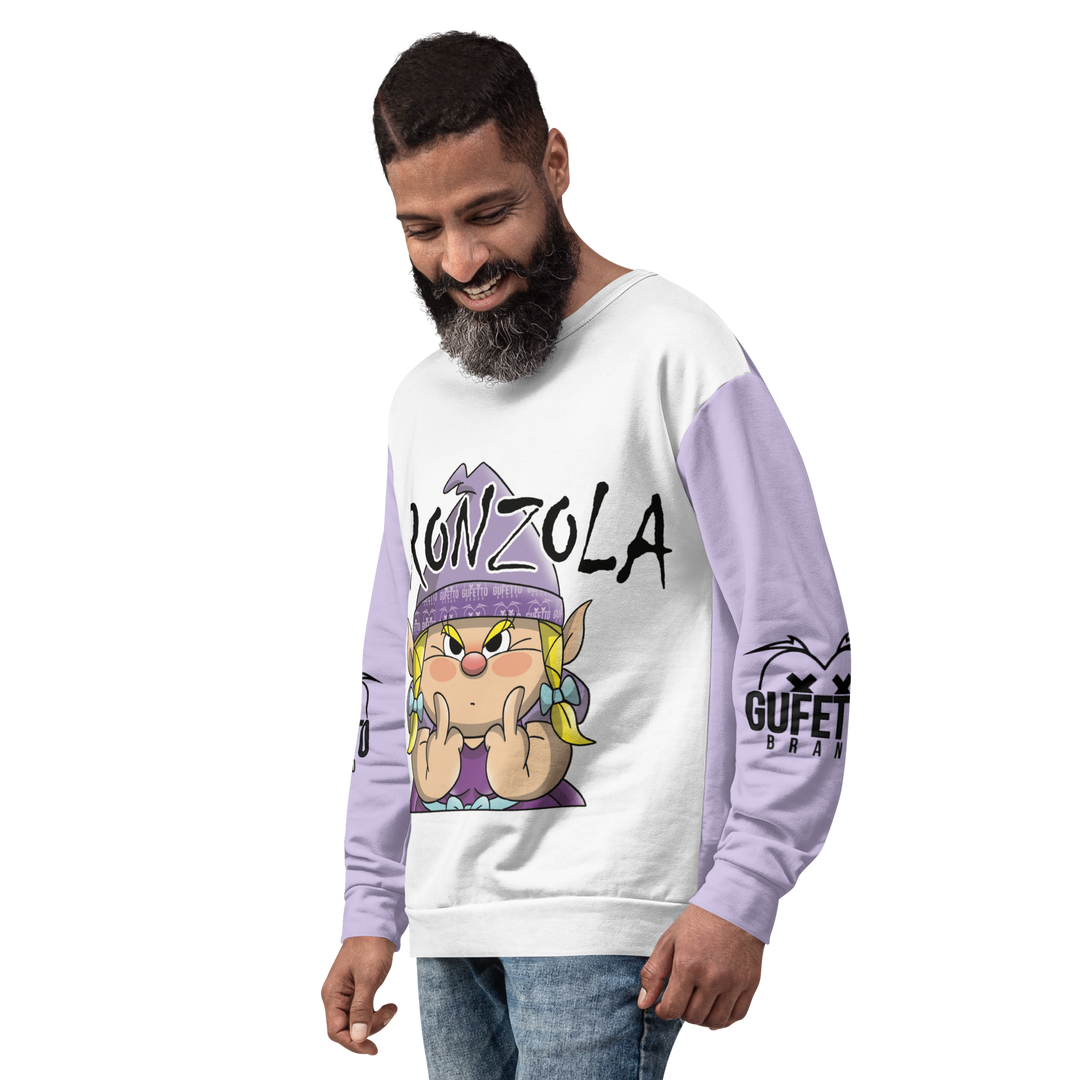 Felpa unisex Uomo/Donna STRONZOLA - Gufetto Brand 