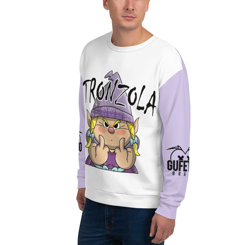 Felpa unisex Uomo/Donna STRONZOLA - Gufetto Brand 