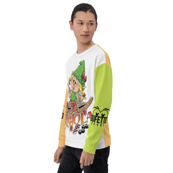 Felpa unisex Uomo/Donna SUSHOLA - Gufetto Brand 