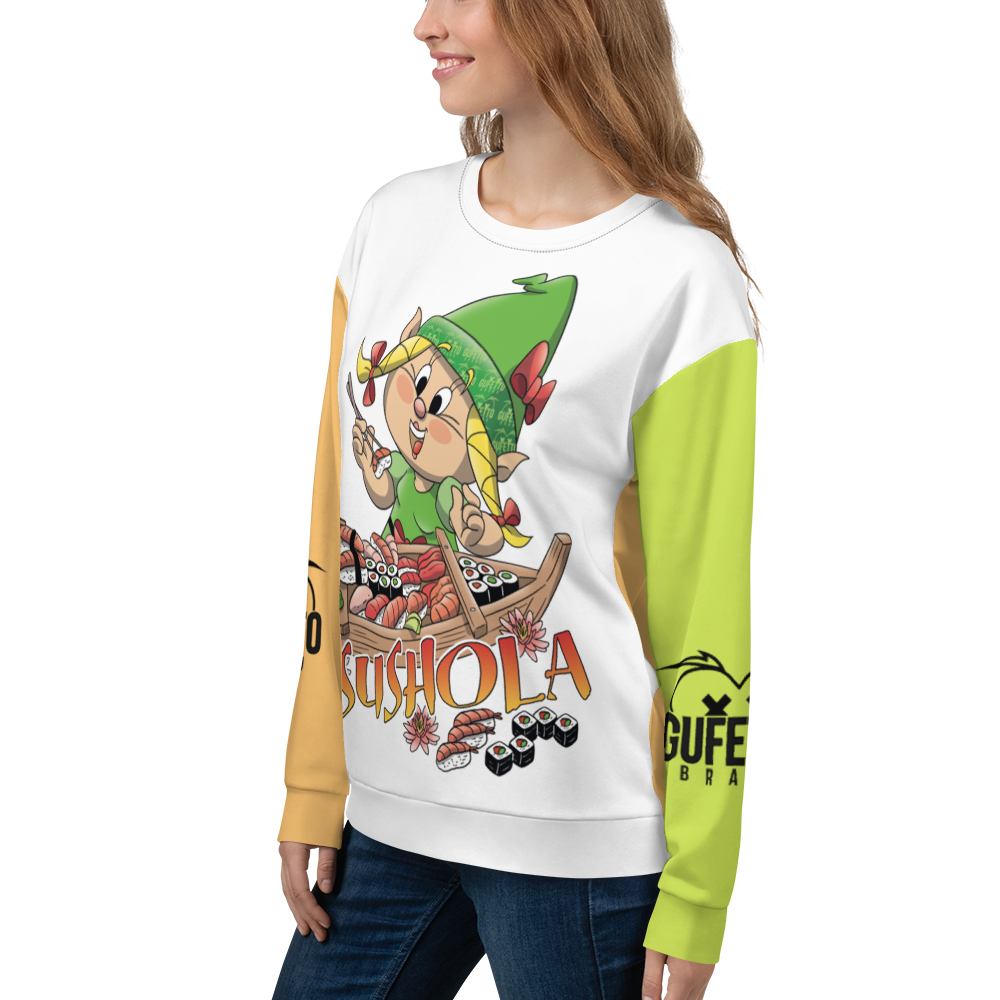 Felpa unisex Uomo/Donna SUSHOLA - Gufetto Brand 