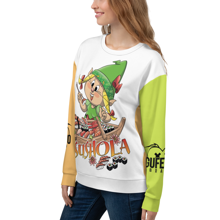Felpa unisex Uomo/Donna SUSHOLA - Gufetto Brand 