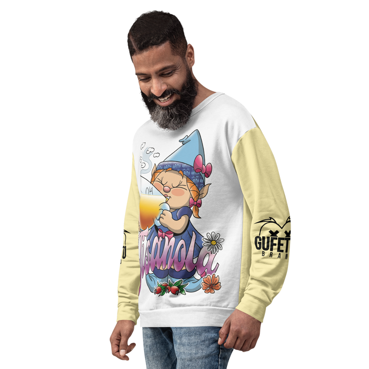 Felpa unisex Uomo/Donna TISANOLA - Gufetto Brand 