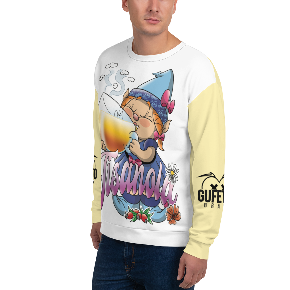 Felpa unisex Uomo/Donna TISANOLA - Gufetto Brand 