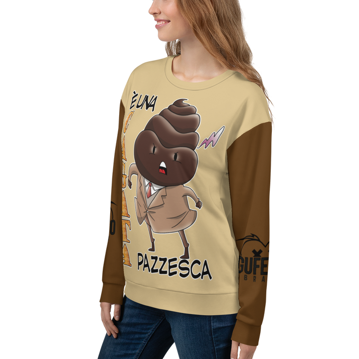 Felpa unisex Uomo/Donna CAGATA - Gufetto Brand 