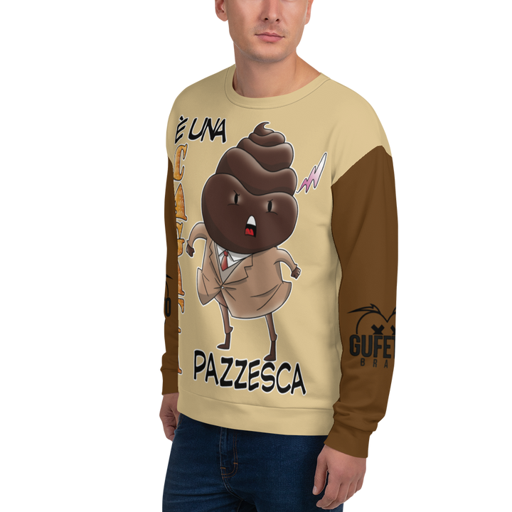 Felpa unisex Uomo/Donna CAGATA - Gufetto Brand 