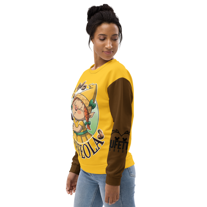 Felpa unisex Uomo/Donna CAFFEOLA - Gufetto Brand 