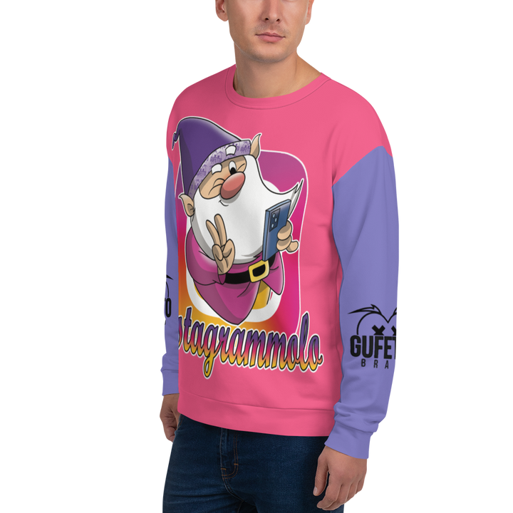 Felpa unisex Uomo/Donna INSTAGRAMMOLO - Gufetto Brand 