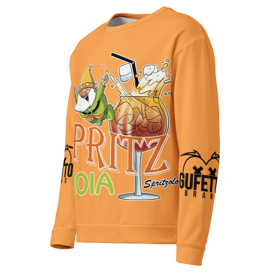 Felpa unisex Uomo/Donna SPRITZ DI GIOIA - Gufetto Brand 