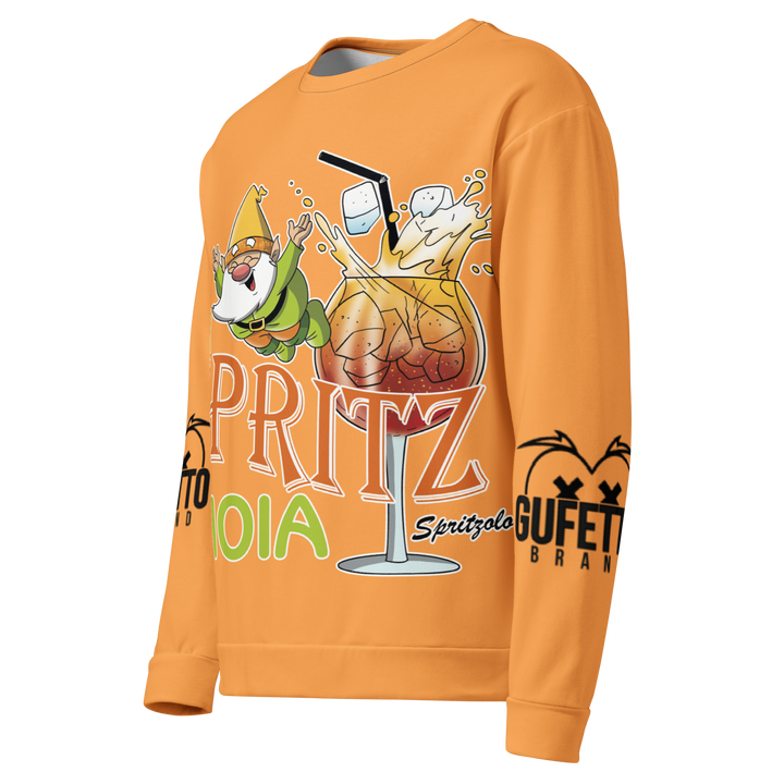 Felpa unisex Uomo/Donna SPRITZ DI GIOIA - Gufetto Brand 