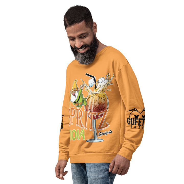 Felpa unisex Uomo/Donna SPRITZ DI GIOIA - Gufetto Brand 