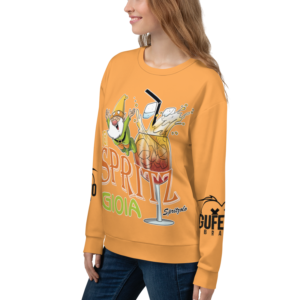 Felpa unisex Uomo/Donna SPRITZ DI GIOIA - Gufetto Brand 