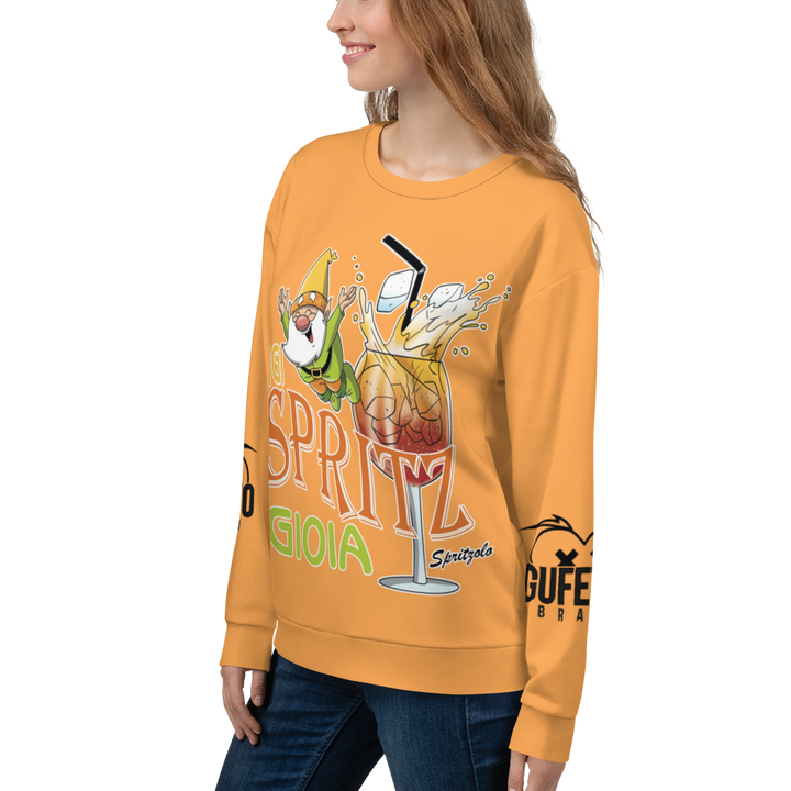 Felpa unisex Uomo/Donna SPRITZ DI GIOIA - Gufetto Brand 
