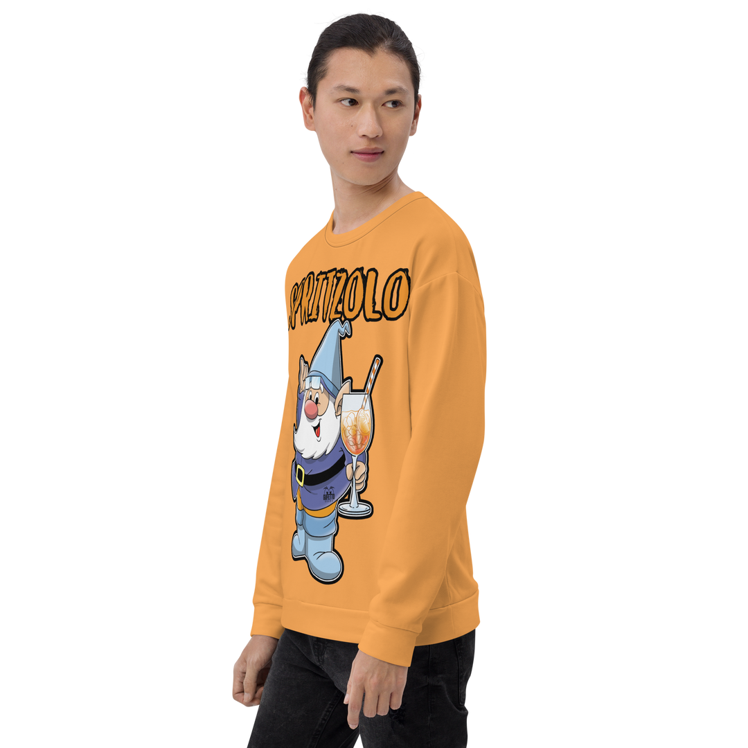 Felpa unisex Uomo/Donna Spritzolo Orange Edition - Gufetto Brand 