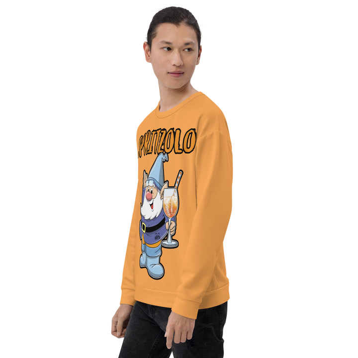 Felpa unisex Uomo/Donna Spritzolo Orange Edition - Gufetto Brand 