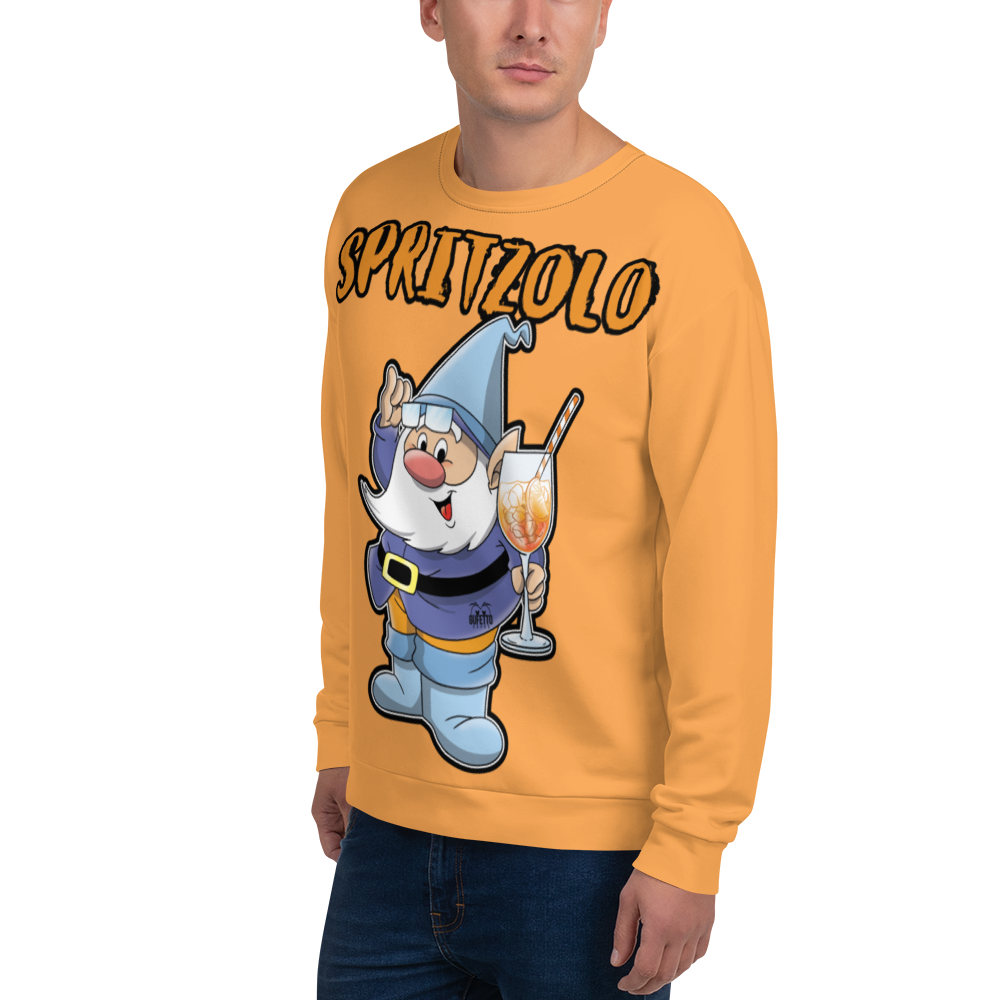 Felpa unisex Uomo/Donna Spritzolo Orange Edition - Gufetto Brand 