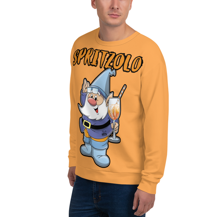 Felpa unisex Uomo/Donna Spritzolo Orange Edition - Gufetto Brand 