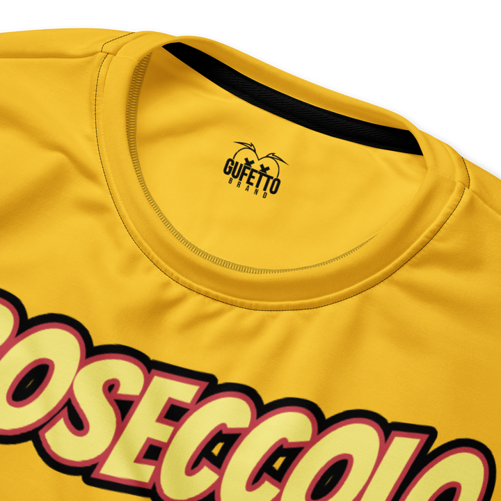 Felpa unisex Uomo/Donna Proseccolo Yellow Edition - Gufetto Brand 
