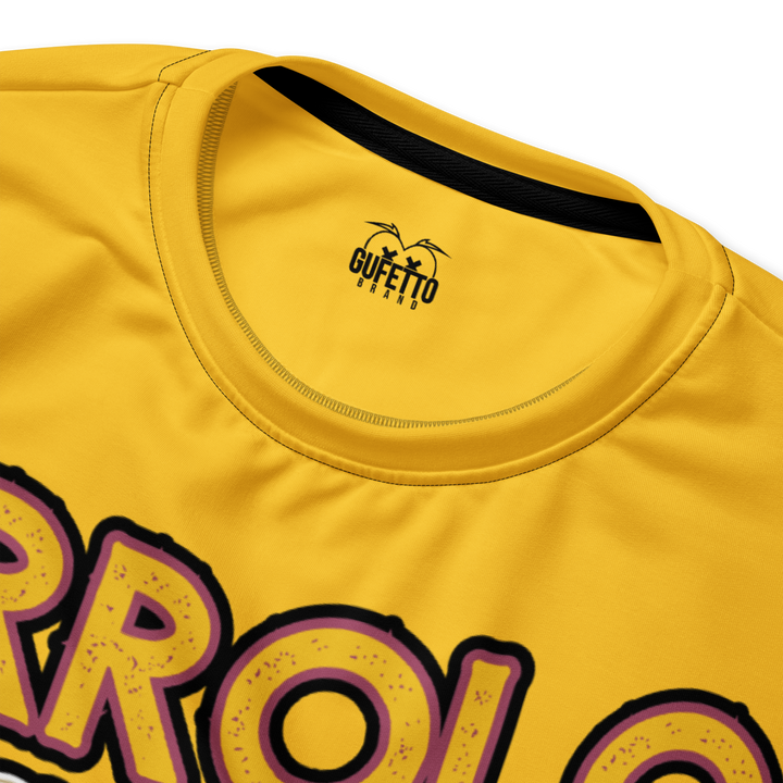 Felpa unisex Uomo/Donna Birrolo Yellow Edition - Gufetto Brand 