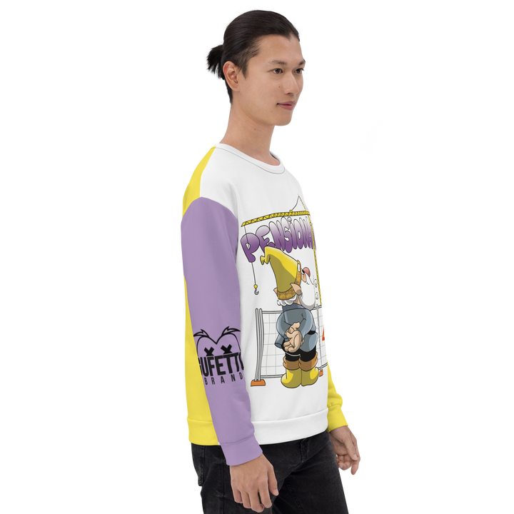 Felpa unisex Uomo/Donna PENSIONATOLO - Gufetto Brand 