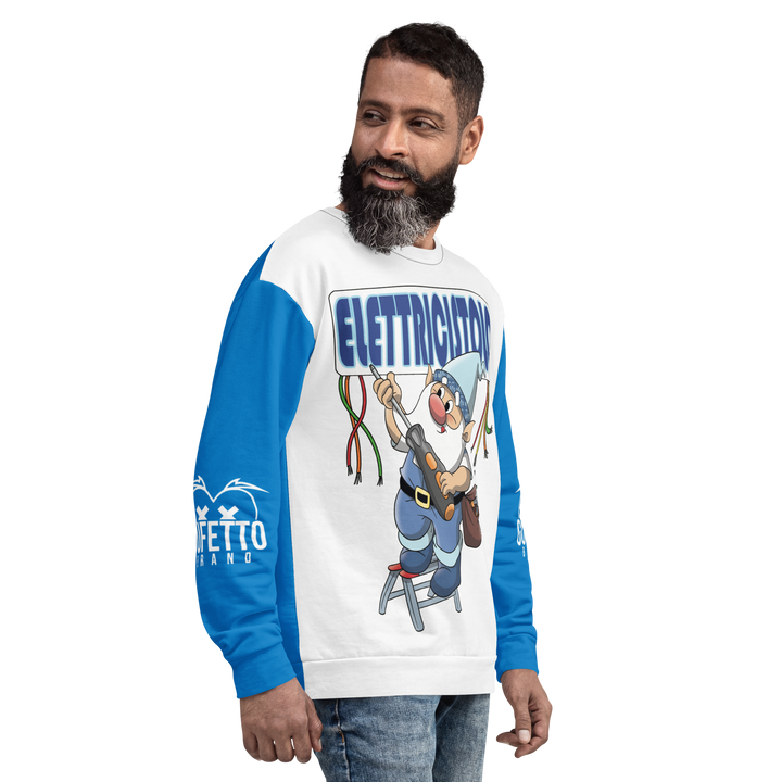 Felpa unisex Uomo/Donna ELETTRICISTOLO - Gufetto Brand 