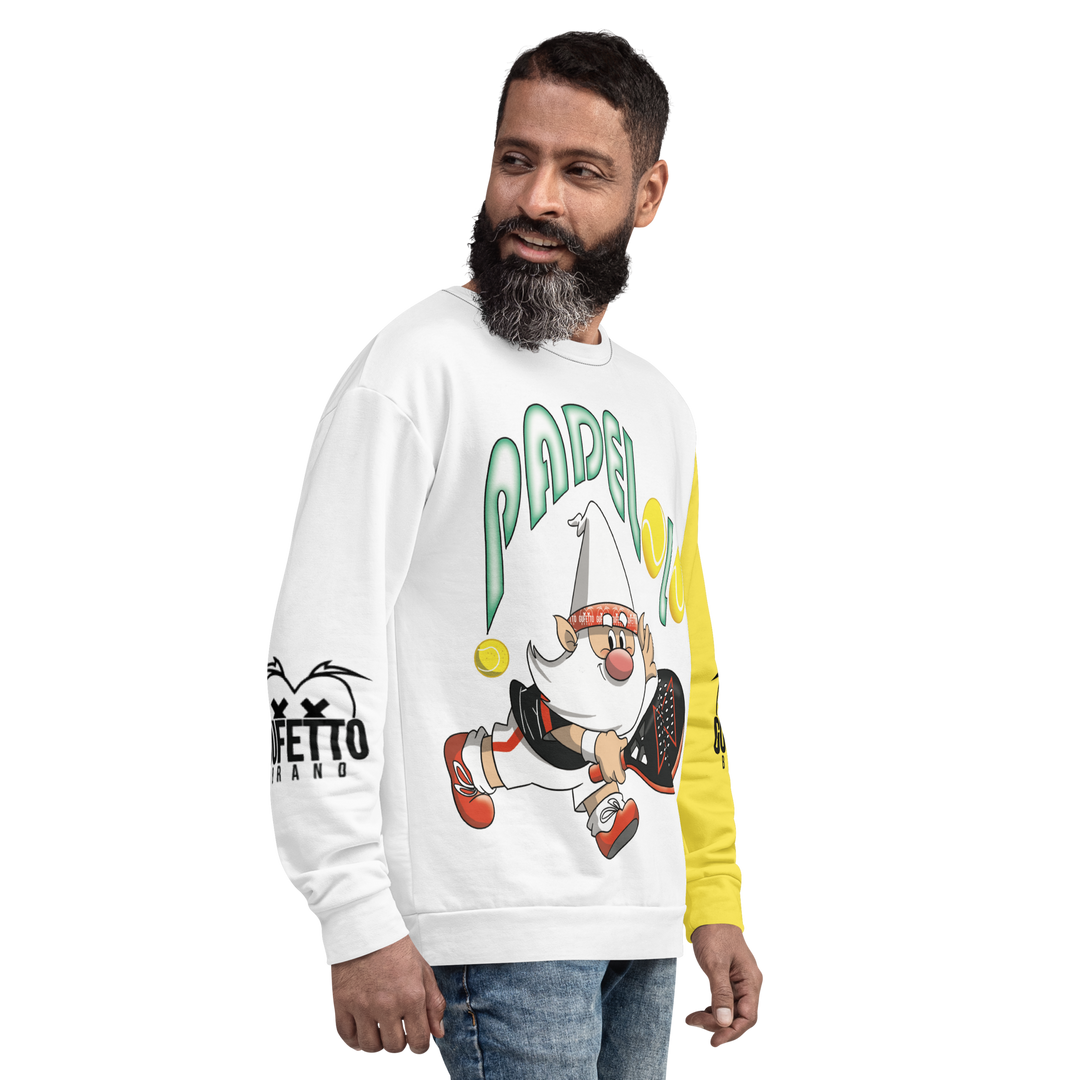Felpa unisex Uomo/Donna PADELOLO - Gufetto Brand 