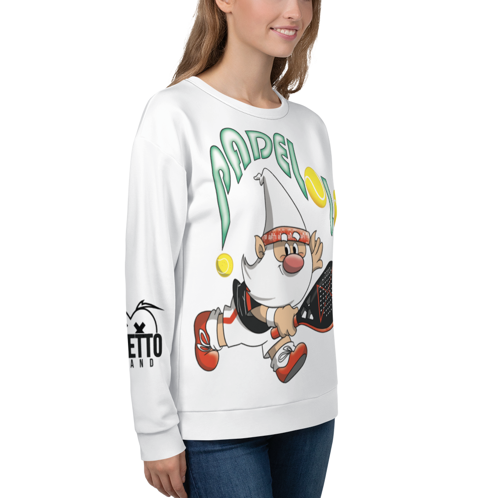 Felpa unisex Uomo/Donna PADELOLO - Gufetto Brand 