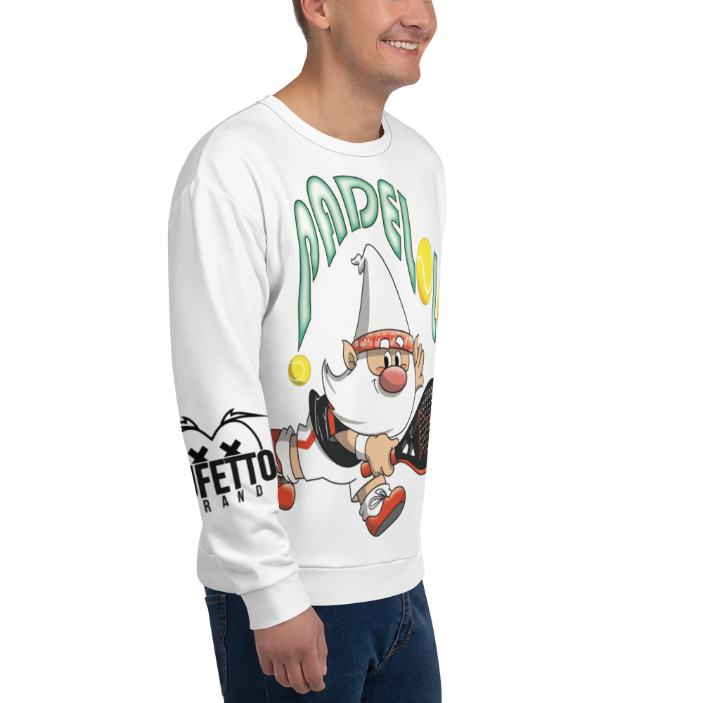 Felpa unisex Uomo/Donna PADELOLO - Gufetto Brand 