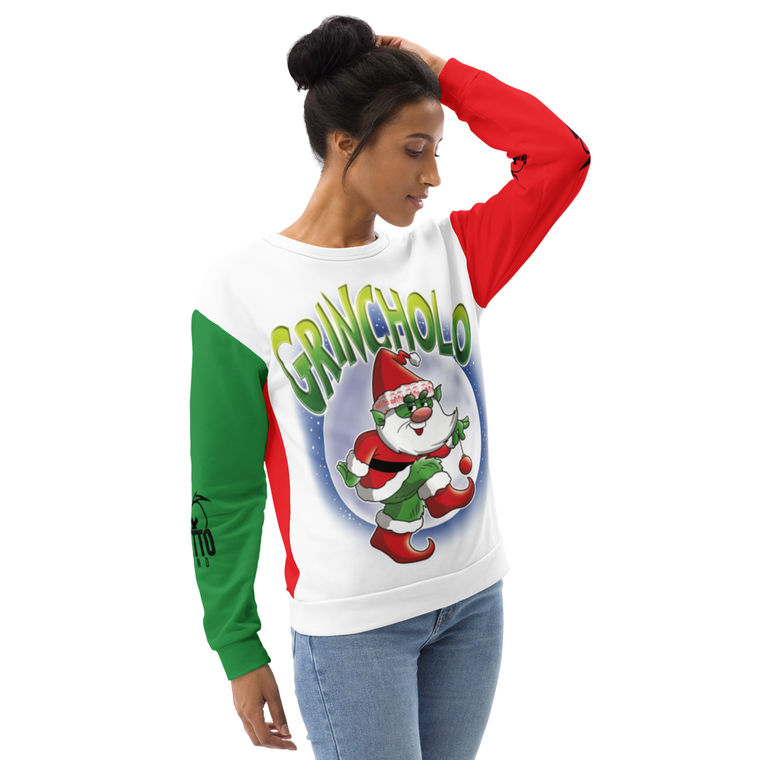 Felpa unisex Uomo/Donna GRINCHOLO - Gufetto Brand 