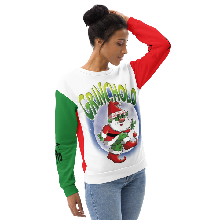 Felpa unisex Uomo/Donna GRINCHOLO - Gufetto Brand 