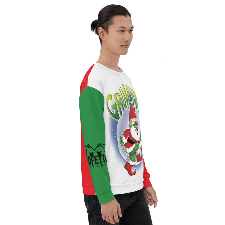 Felpa unisex Uomo/Donna GRINCHOLO - Gufetto Brand 