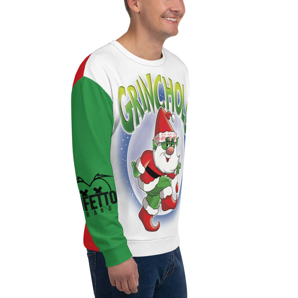 Felpa unisex Uomo/Donna GRINCHOLO - Gufetto Brand 