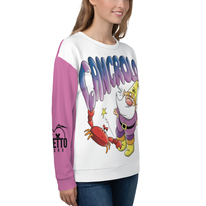 Felpa unisex Uomo/Donna CANCROLO - Gufetto Brand 