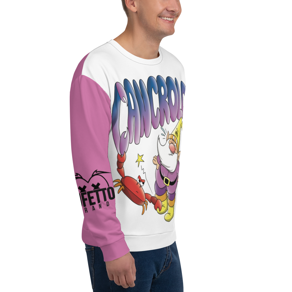 Felpa unisex Uomo/Donna CANCROLO - Gufetto Brand 