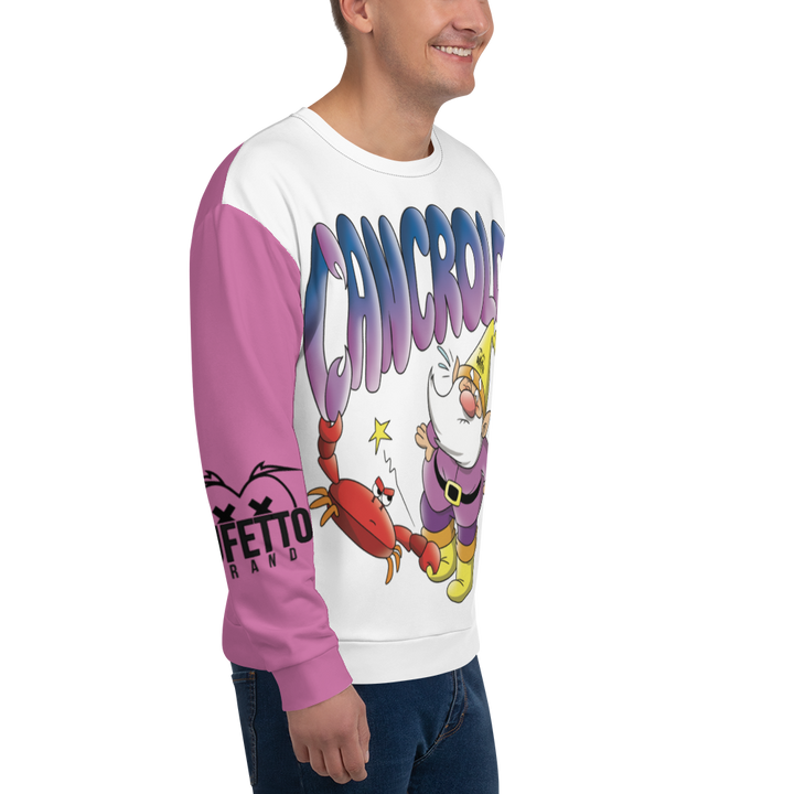 Felpa unisex Uomo/Donna CANCROLO - Gufetto Brand 